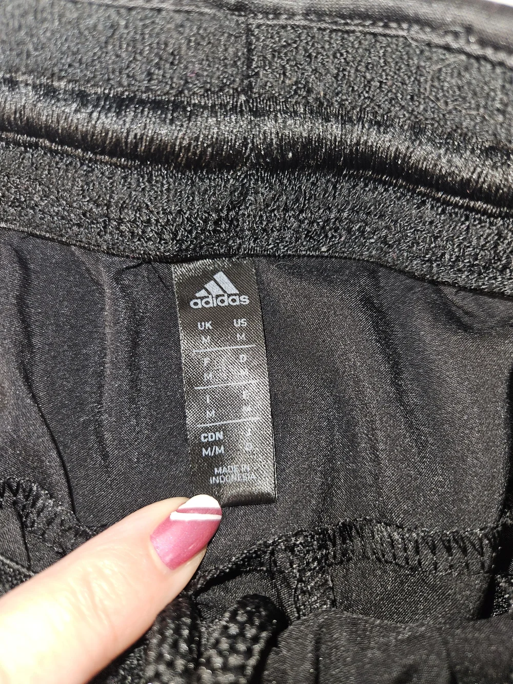 Adidas Men’s Black Athletic Shorts Size MEDIUM